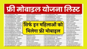 Free Mobile Yojana List 2024